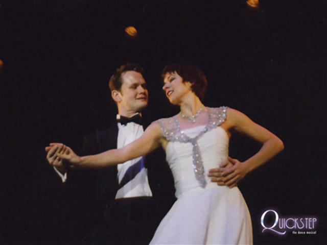 Photograph from QuickStep - The Dance Musical - lighting design by David Totaro