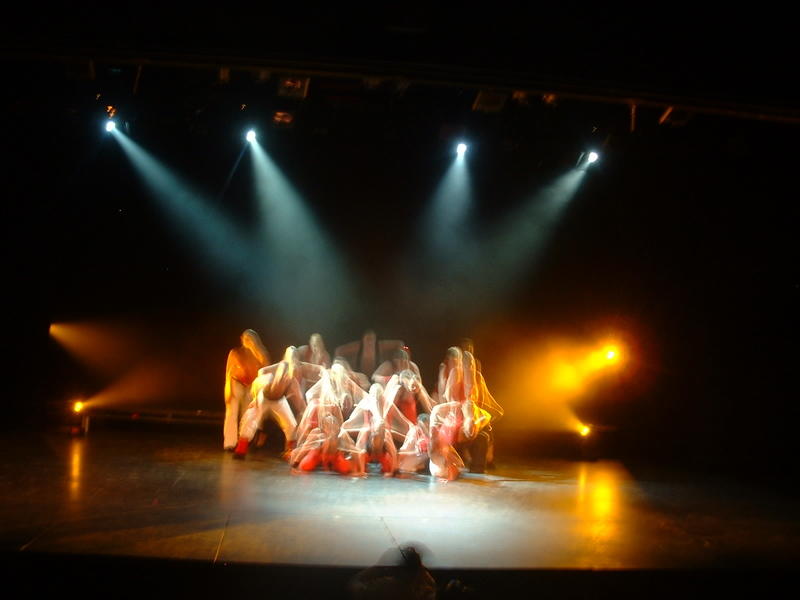 Photograph from Can&#039;t Stop The Beat - lighting design by Pete Watts