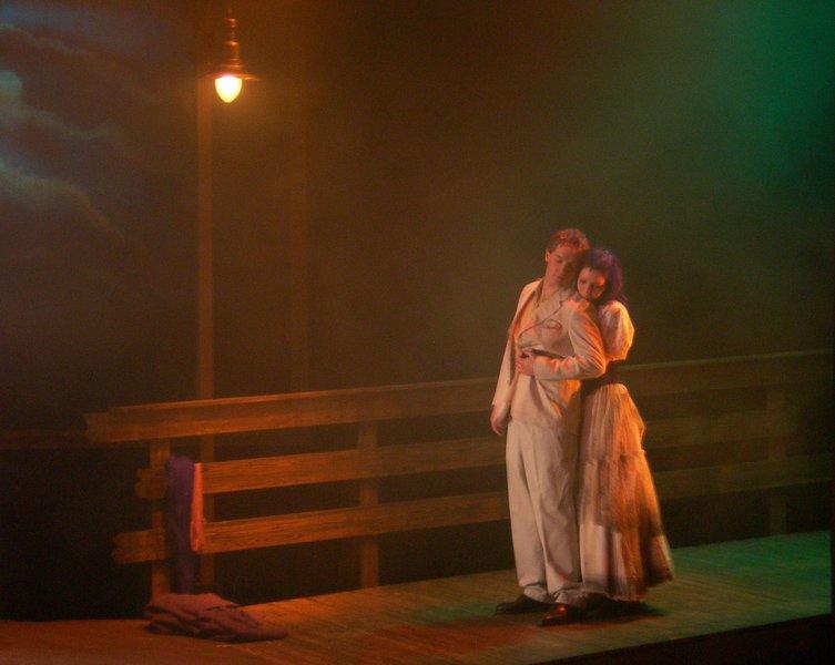 Photograph from Hello Again - lighting design by Ian Saunders