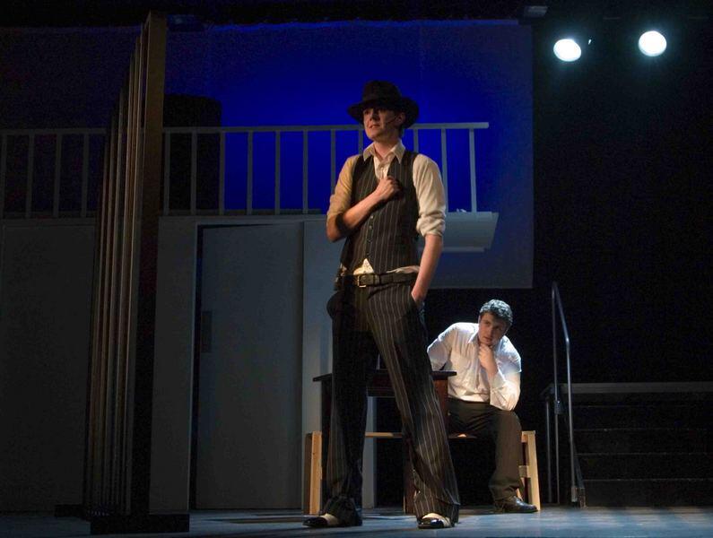 Photograph from Anything Goes - lighting design by Andy Webb