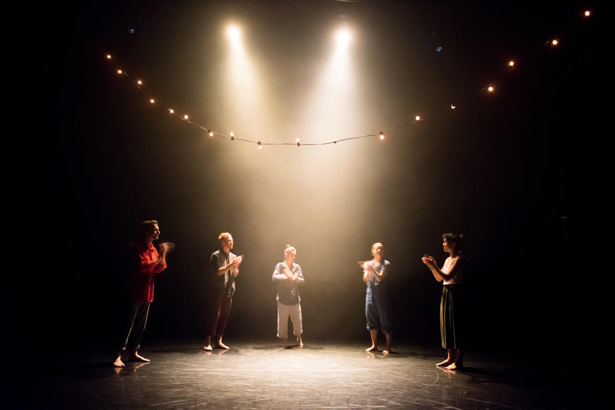 Photograph from Why Are People Clapping - lighting design by josetevar