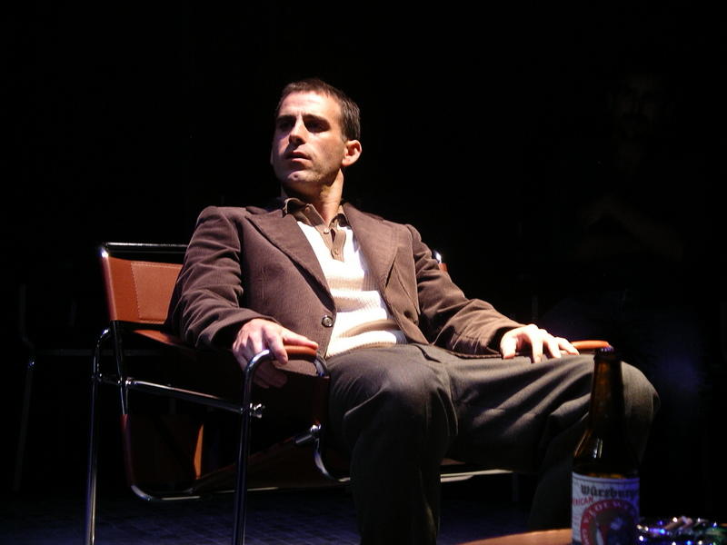 Photograph from Serenading Louie - lighting design by Will Evans