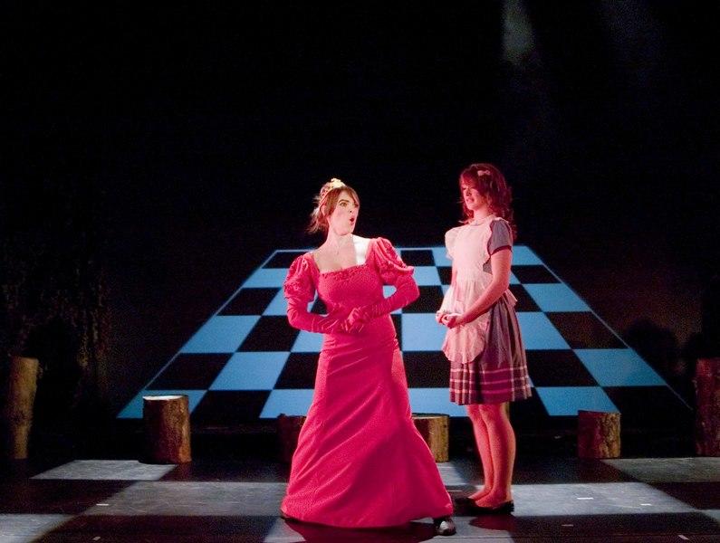 Photograph from Alice in Wonderland - lighting design by Andy Webb