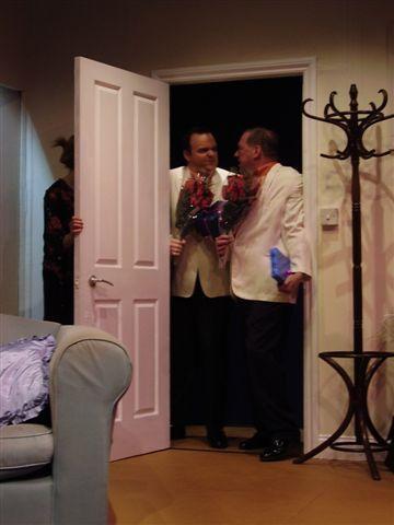 Photograph from The Odd Couple (Female Version) - lighting design by Peter Vincent