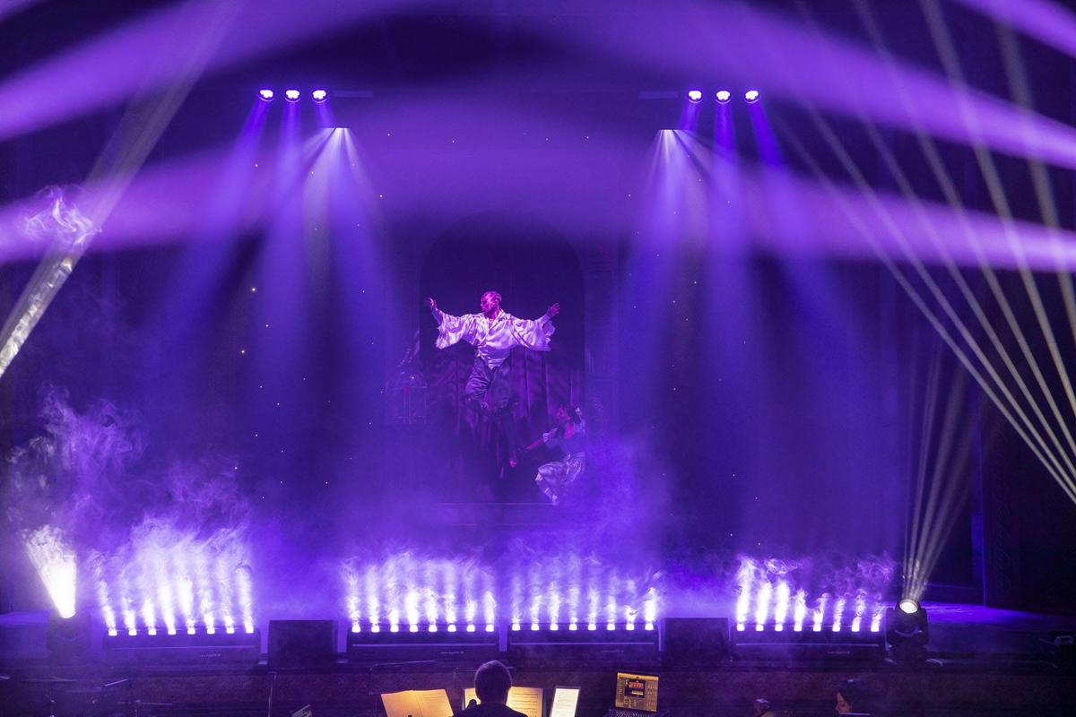 Photograph from Beauty & The Beast - lighting design by Andy Webb