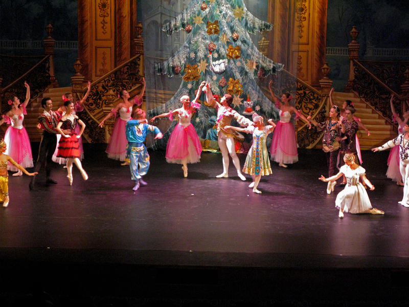 Photograph from The Nutcracker - lighting design by Paul Smith