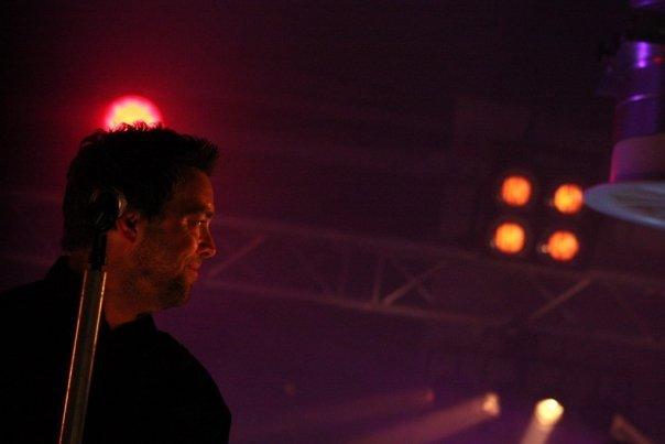 Photograph from James Toseland Pre season send off party - lighting design by Pete Watts