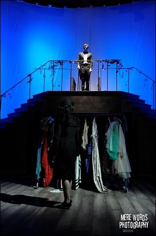 Photograph from The Master and Margarita - lighting design by Christopher Withers