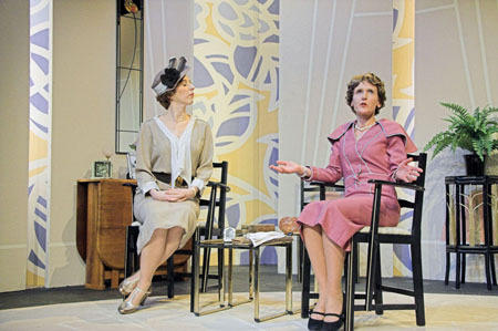 Photograph from The Constant Wife - lighting design by Peter Vincent
