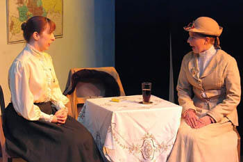Photograph from The Cherry Orchard - lighting design by Peter Vincent