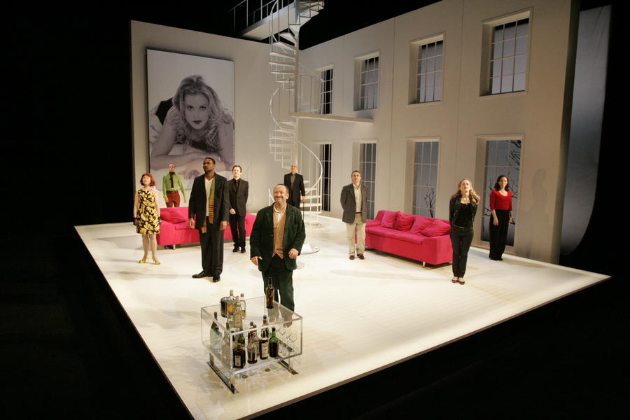 Photograph from The Grouch - lighting design by Malcolm Rippeth