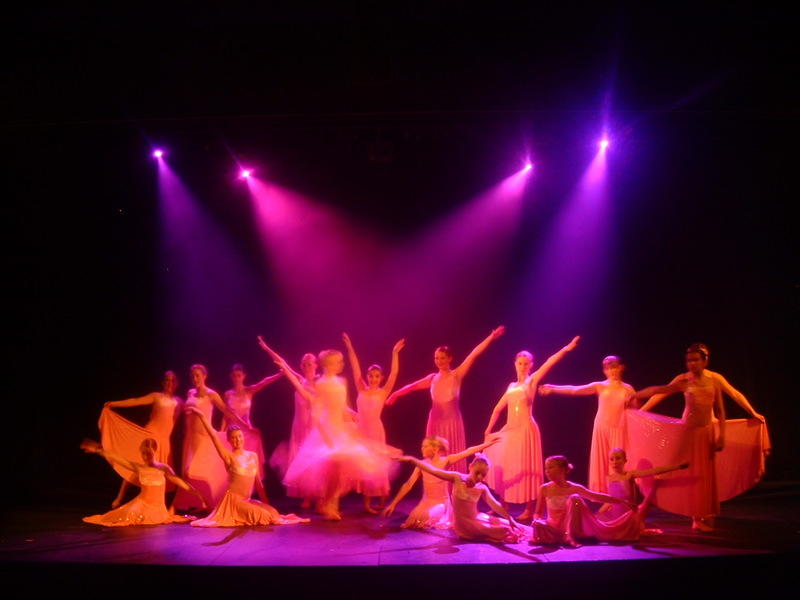 Photograph from A Shelby Sensation - lighting design by Pete Watts