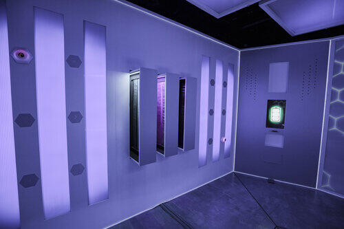 Photograph from Phase One - lighting design by JoeUnderwoodLX