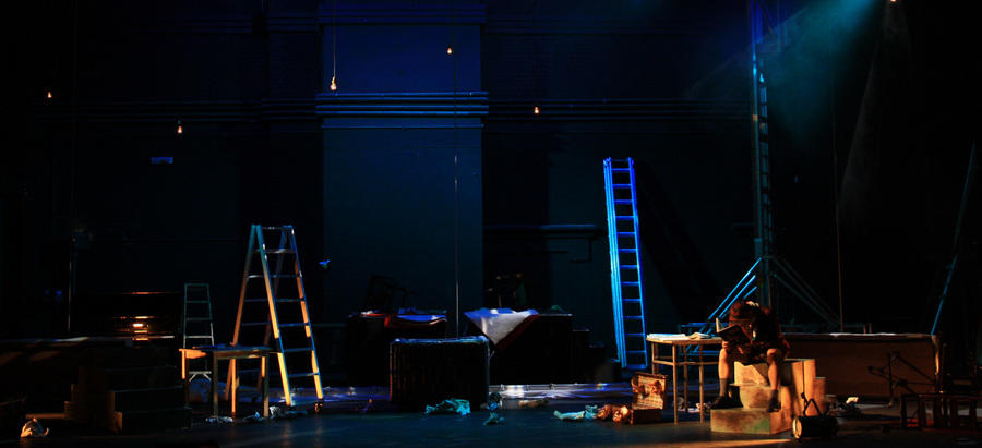 Photograph from RAO Opera Tableaux - lighting design by Jake Wiltshire