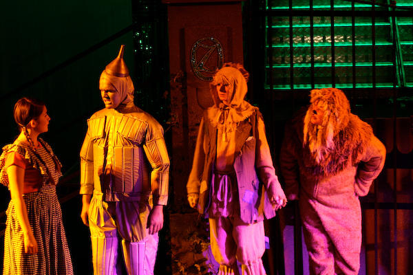 Photograph from The Wiz - lighting design by Peter Vincent