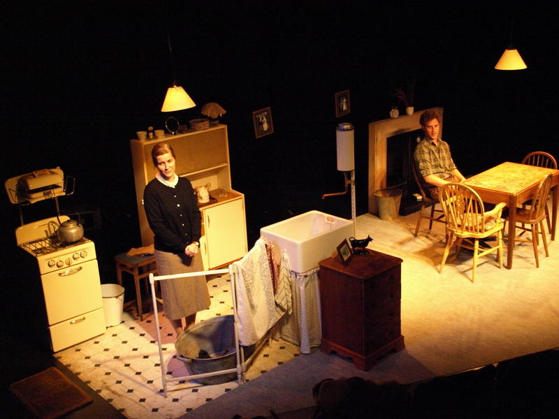 Photograph from The York Realist - lighting design by Steve Lowe