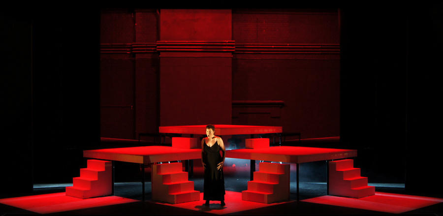 Photograph from Love&#039;s Edge - lighting design by Jake Wiltshire