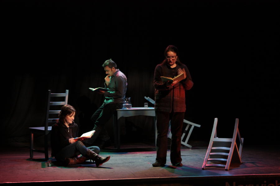 Photograph from You Are Here - lighting design by John Castle