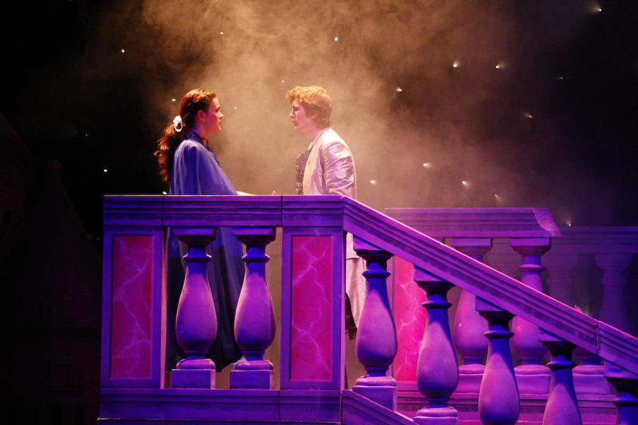 Photograph from Disney&#039;s Beauty and the Beast - lighting design by Peter Vincent