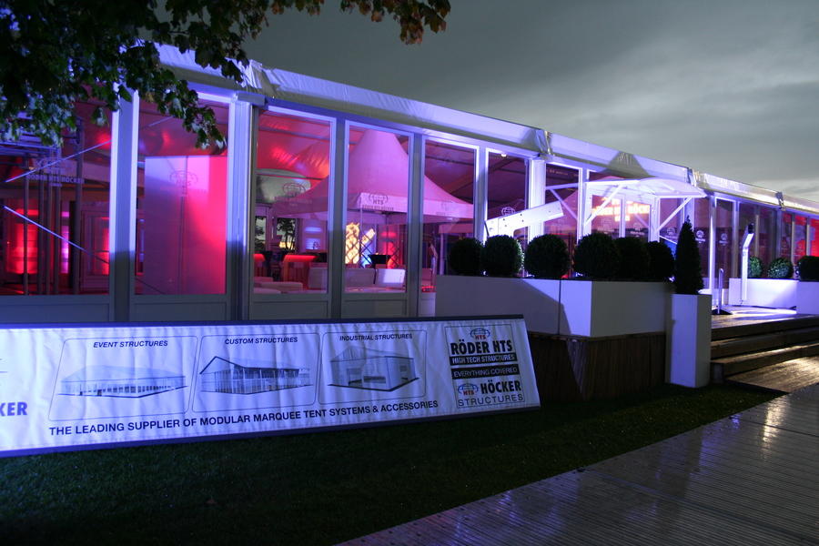 Photograph from Roder UK - Showmans Show 2010 - lighting design by Andy Webb