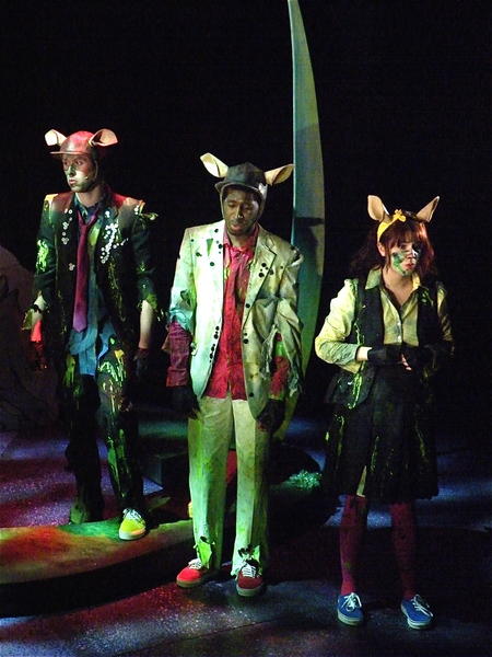 Photograph from Red Riding Hood - lighting design by Charlie Lucas