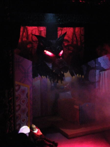 Photograph from Red Riding Hood - lighting design by Charlie Lucas