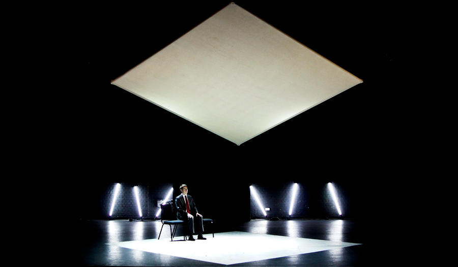Photograph from Fragments - lighting design by Jake Wiltshire