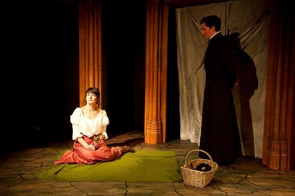 Photograph from Secrets from the Long Grass - lighting design by Edmund Sutton