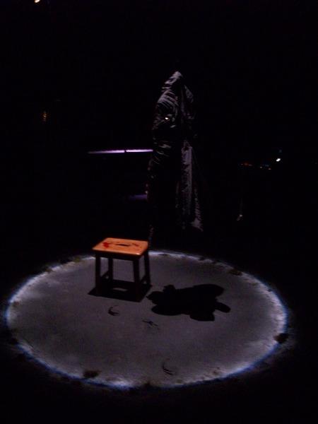 Photograph from Suspended - lighting design by Marty Langthorne
