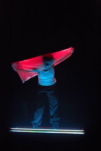 Photograph from Microscope - lighting design by Marty Langthorne