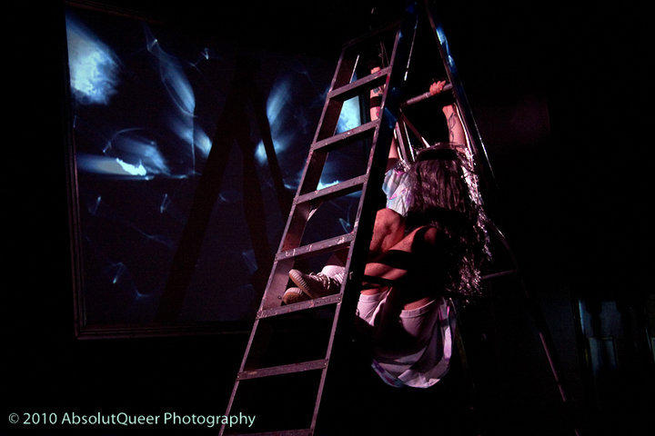 Photograph from Retroflection - lighting design by Marty Langthorne