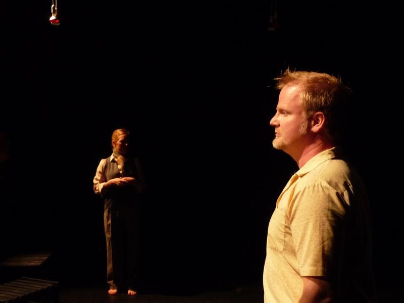 Photograph from Narcissus and Echo - lighting design by Kelli Zezulka