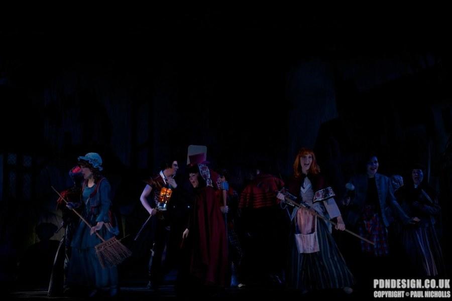 Photograph from Beauty and the Beast - lighting design by Pete Watts