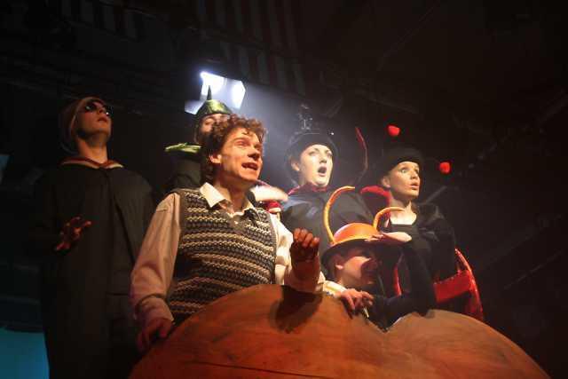Photograph from James and the Giant Peach - lighting design by Guy Lee