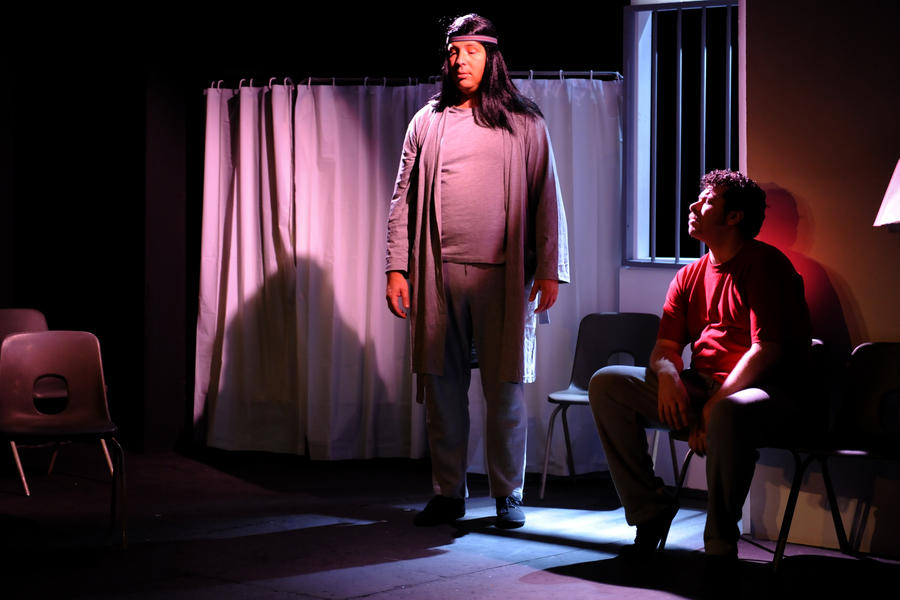 Photograph from One Flew Over the Cuckoo's Nest - lighting design by Michael Dobbs