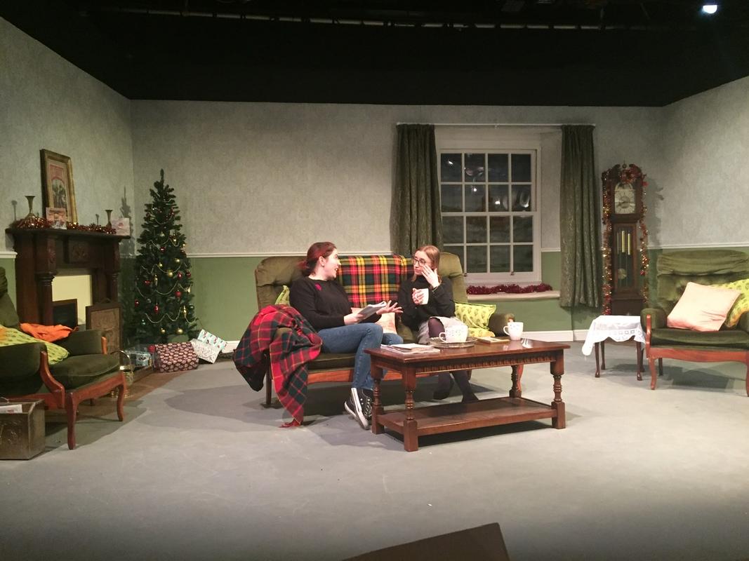 Photograph from At the Sign of the Crippled Harlequin - lighting design by Stuart Sampson