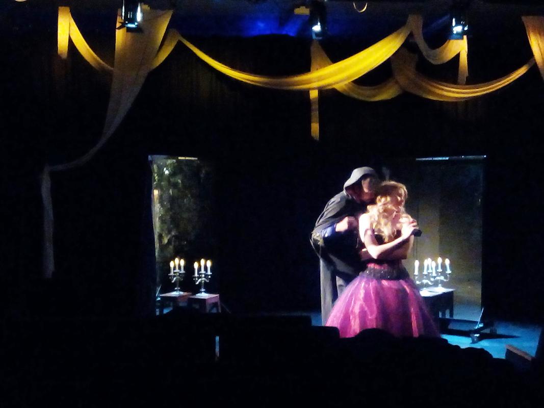 Photograph from Beauty and the Beast - lighting design by Steve Lowe