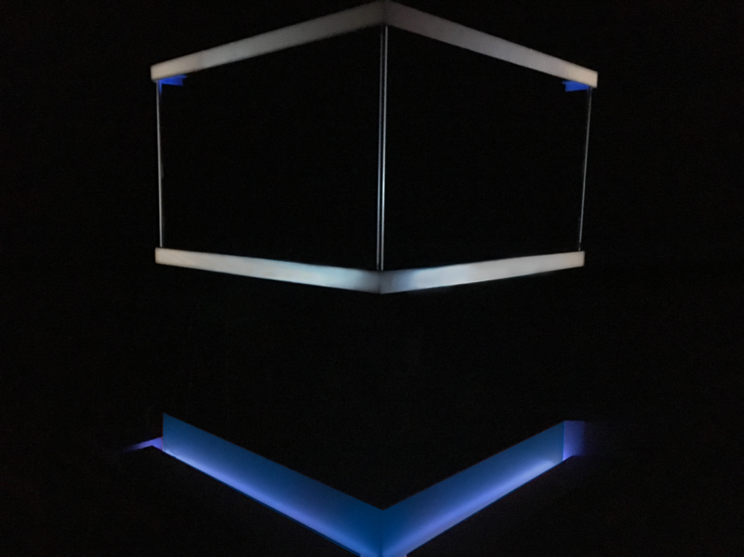 Photograph from BLUE ORANGE - lighting design by Azusa Ono