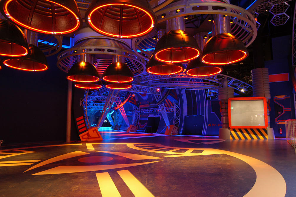 Photograph from Space Centre Bremen - lighting design by Durham Marenghi