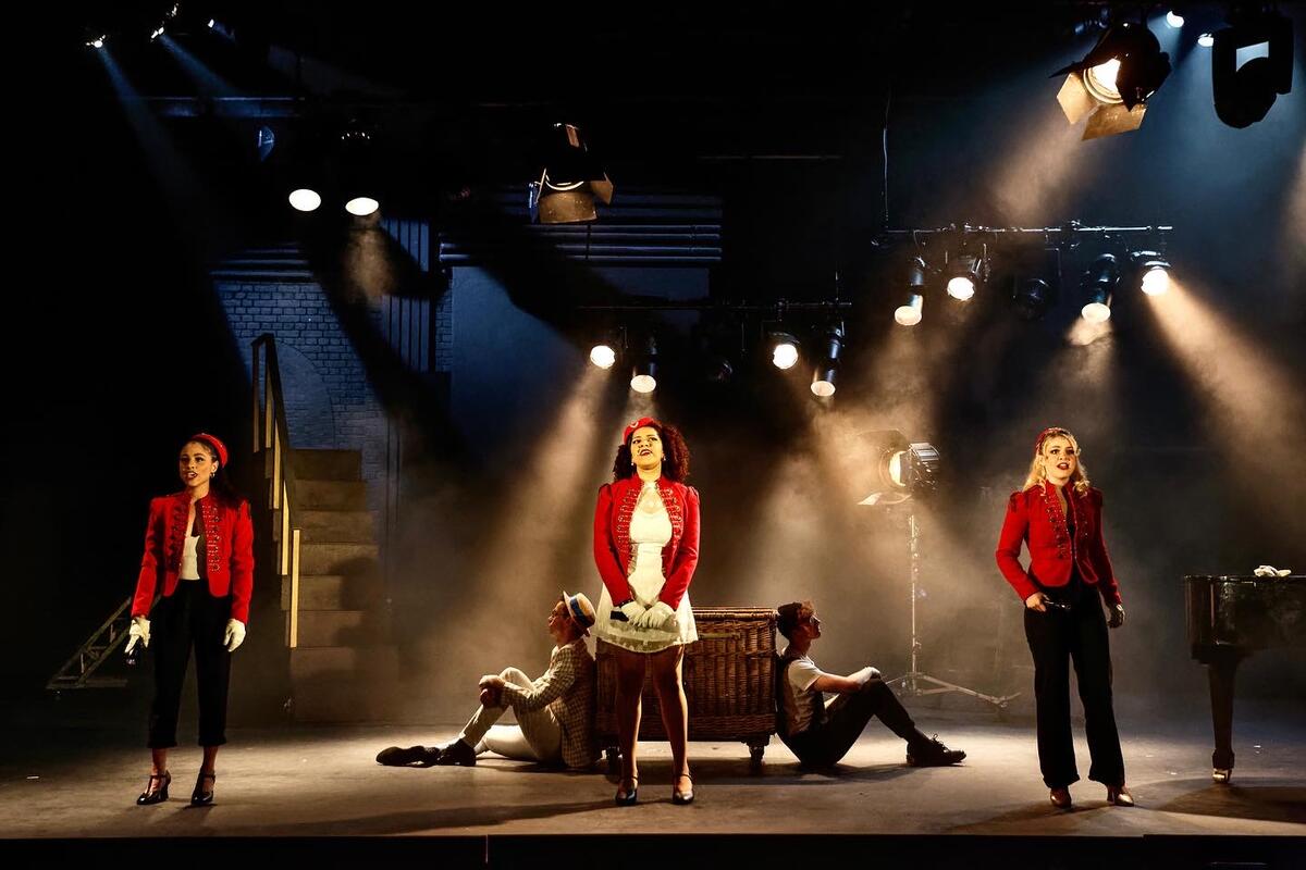 Photograph from Hello, Jerry! - lighting design by Charlie Morgan Jones