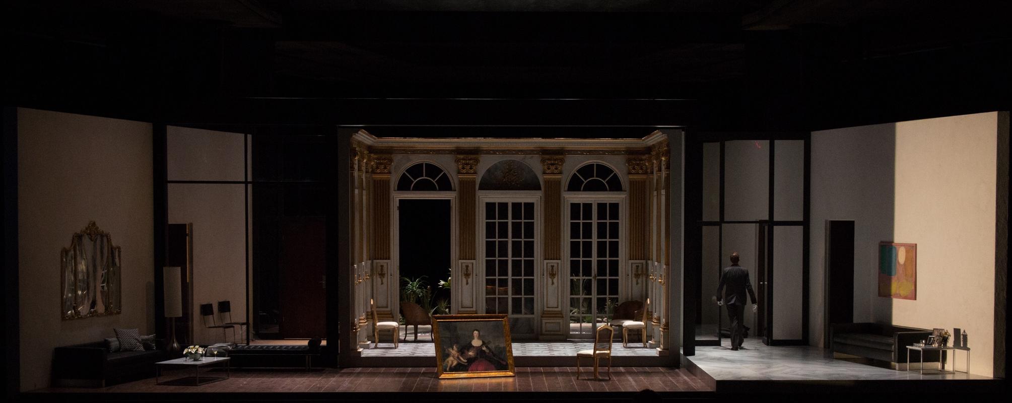 Photograph from Capriccio - lighting design by Malcolm Rippeth