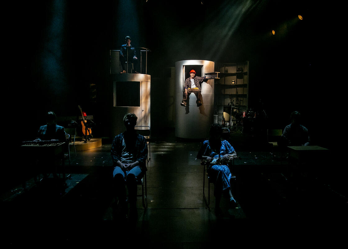 Photograph from Working (musical) - lighting design by Wjeh.Will