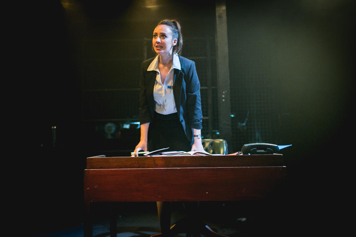 Photograph from Bad Girls The Musical - lighting design by Jack Weir