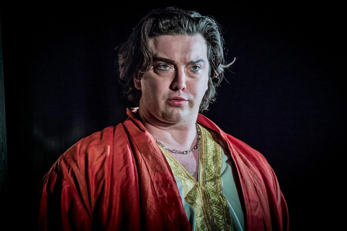 Photograph from Nabucco - lighting design by Nigel Lewis