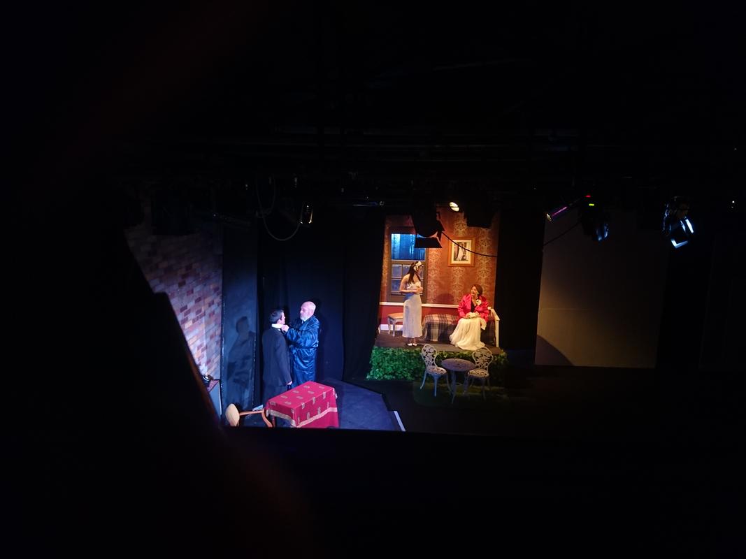 Photograph from Be my Baby - lighting design by HeleneSmithLx