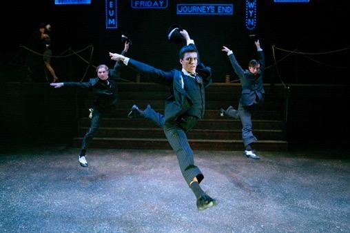 Photograph from Bullets over Broadway - lighting design by Paul Lennox