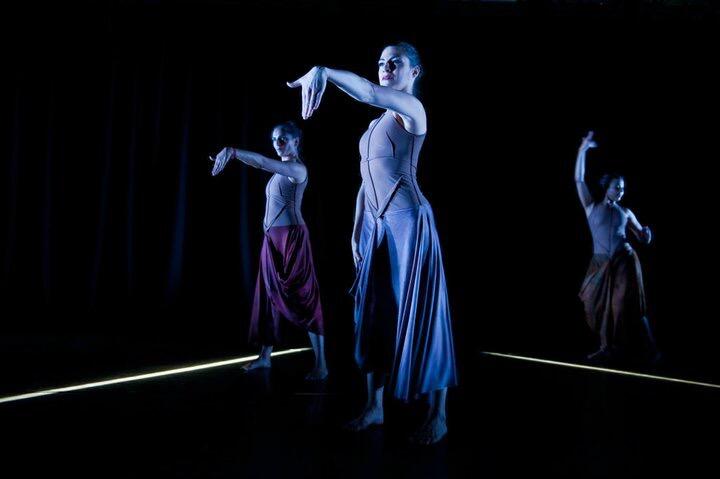 Photograph from Ghatam - lighting design by Clare O’Donoghue
