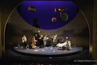 Photograph from Gianni Schicchi - lighting design by Paul Froy