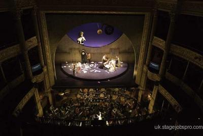 Photograph from Gianni Schicchi - lighting design by Paul Froy