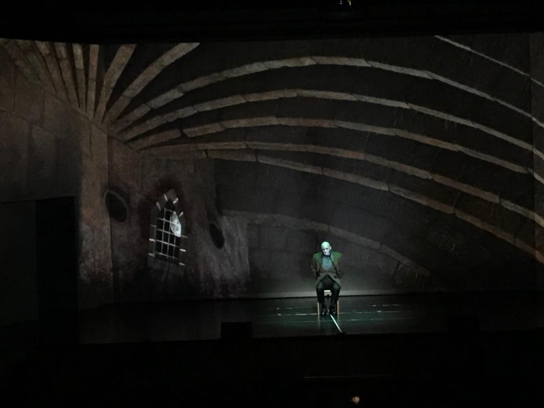 Photograph from Young Frankenstein - lighting design by Ant-Lux